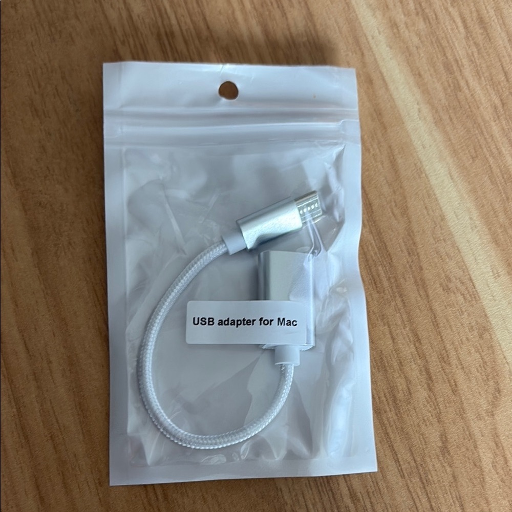 USB Adapter for Mac - Silver